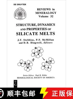 【3-4周达】Structure, Dynamics, and Properties of Silicate Melts [9780939950393]