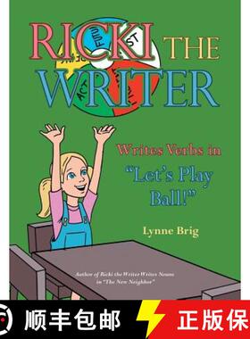 【3-4周达】Ricki the Writer Writes Verbs in Let's Play Ball! [9781480839120]