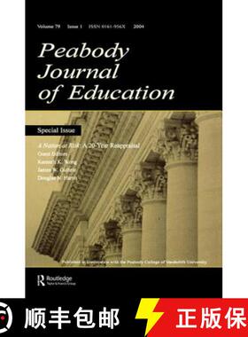 【3-4周达】A Nation at Risk : A 20-year Reappraisal. A Special Issue of the peabody Journal of Education [9780805895711]