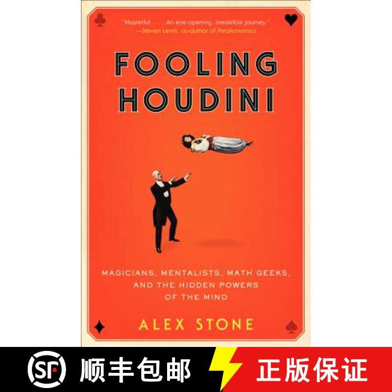 【3-4周达】Fooling Houdini: Magicians, Mentalists, Math Geeks, and the Hidden Powers of the Mind [9780061766220]