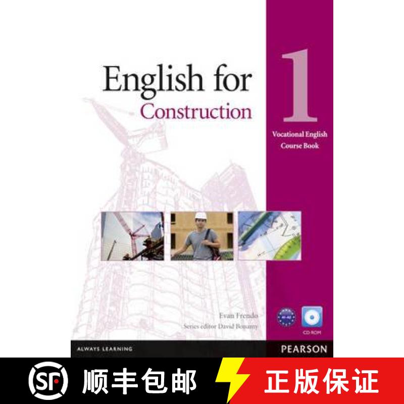【2-3周达】English for Construction Level 1 Coursebook and CD-ROM Pack [9781408269916]