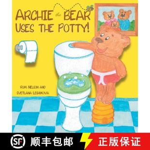 Toilet Step Training For the Uses 9781922664518 Rhyming S... Archie Bear Potty Cute Toddlers 4周达