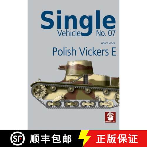 【3-4周达】Single Vehicle No. 07 Polish Vickers E [9788367227155]
