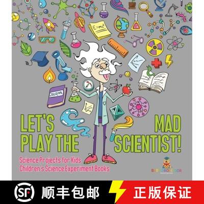 【3-4周达】Let's Play the Mad Scientist! | Science Projects for Kids | Children's Science Experiment ... [9798869436573]