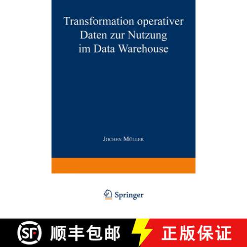 【3-4周达】Transformation operativer Daten zur Nutzung im Data Warehouse [9783824470730]