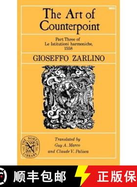 预订 Art of Counterpoint: Part Three of Le Istitutioni harmoniche, 1558 [9780393008333]