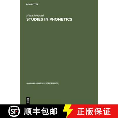 【3-4周达】DGYT Studies in Phonetics [9789027926678]