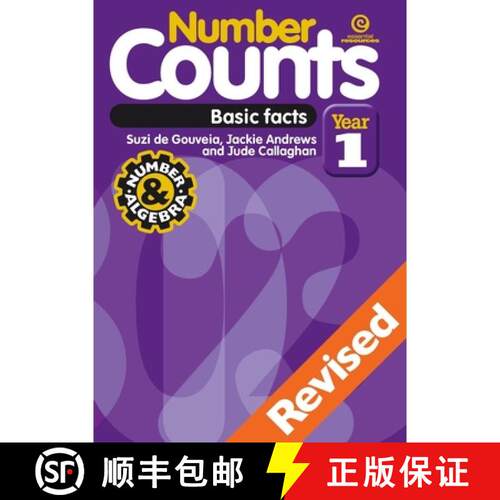 【3-4周达】Number Counts Year 1 - Revised: Basic facts [9781927190593]