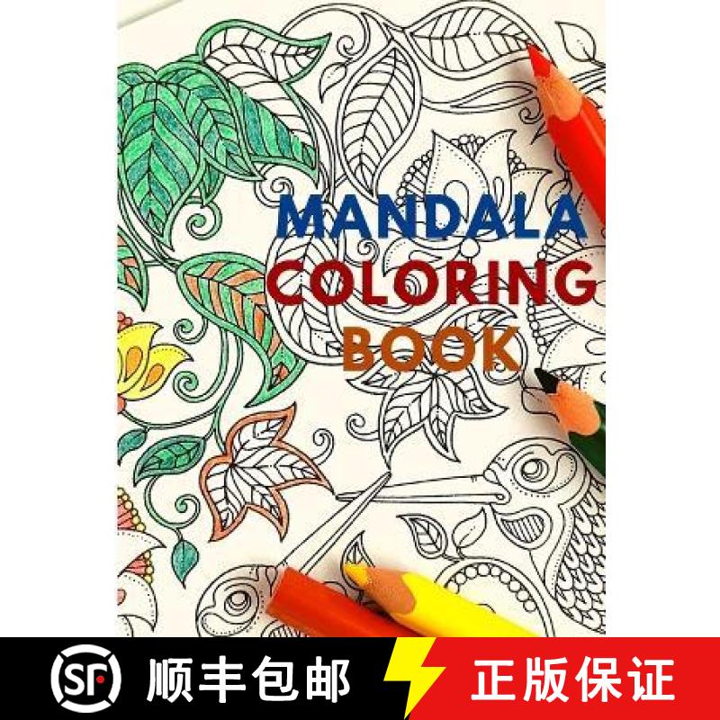 【3-4周达】MandalaCOLORmania - Mandalas: Learn About Benefits of Coloring While Color Beautiful Manda... [9781803968773]
