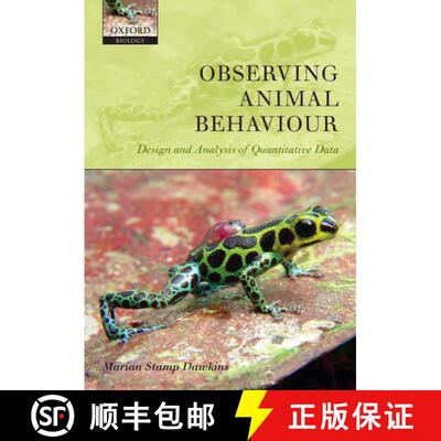 【3-4周达】Observing Animal Behaviour: Design and Analysis of Quantitive Controls [9780198569367]