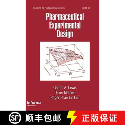 【3-4周达】精装 Pharmaceutical Experimental Design [9780824798604]