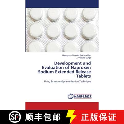 预订 Development and Evaluation of Naproxen Sodium Extended Release Tablets [9786206791300]