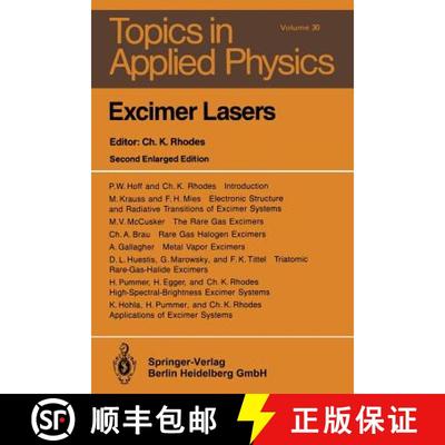【3-4周达】Excimer Lasers [9783540130130]