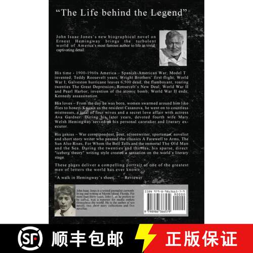 【3-4周达】精装 A Death Wish: A Biographical Novel of Ernest Hemingway [9798986366579]