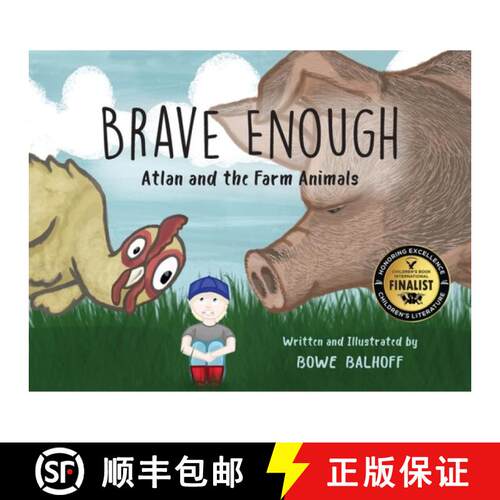 【3-4周达】Brave Enough: Atlan and the Farm Animals [9781956856835]