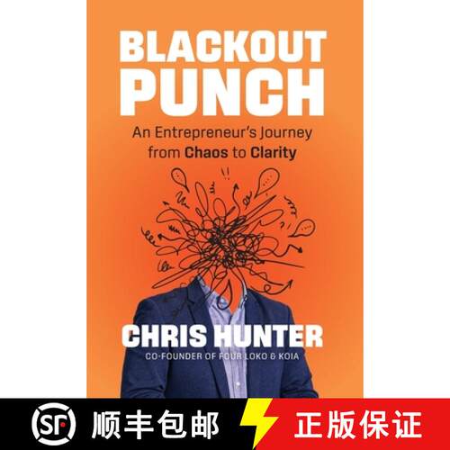 【3-4周达】精装 Blackout Punch: An Entrepreneur's Journey from Chaos to Clarity [9781963678024]