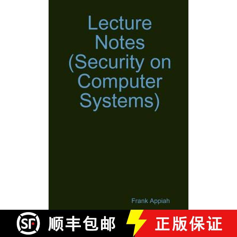 【3-4周达】Lecture Notes  (Security on Computer Systems) [9780359537334]