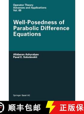 【3-4周达】Well-Posedness of Parabolic Difference Equations [9783764350246]