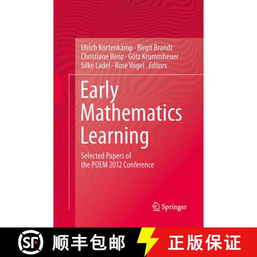 【3-4周达】Early Mathematics Learning : Selected Papers of the POEM 2012 Conference (Softcover reprin... [9781493945931]
