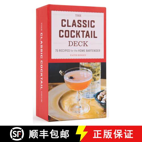 【3-4周达】The Classic Cocktail Deck: 75 Recipes for the Home Bartender [9780593690277]