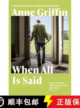 【3-4周达】When All is Said: The Number One Irish Bestseller by the author of Listening Still [9781473683020]