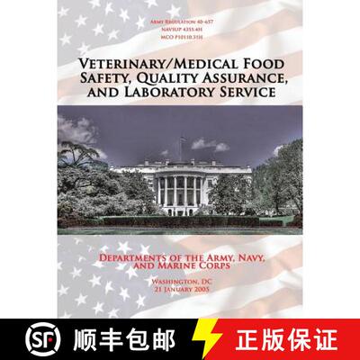 【3-4周达】Veterinary/Medical Food Safety, Quality Assurance, and Laboratory Service [9781491259528]