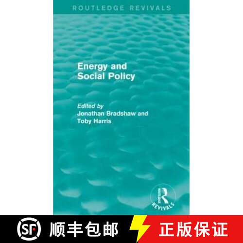 【3-4周达】Energy and Social Policy (Routledge Revivals) [9781138833166]