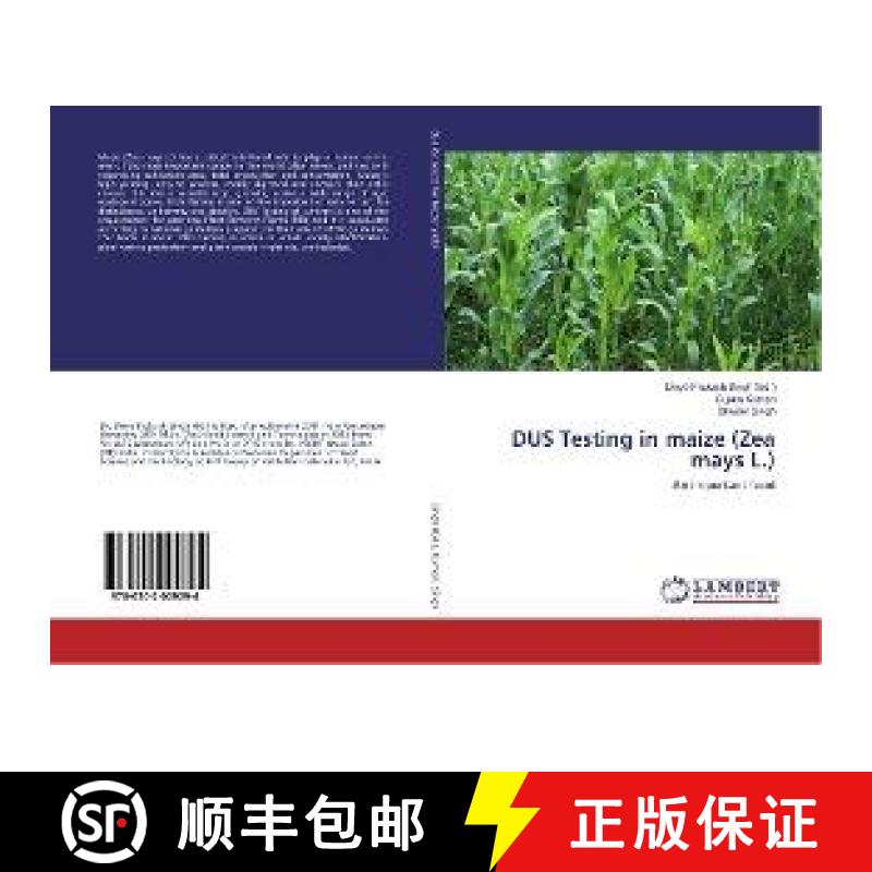 预订 DUS Testing in maize (Zea mays L.) [9786202009294]