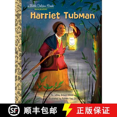 【3-4周达】Harriet Tubman: A Little Golden Book Biography [9780593480144]