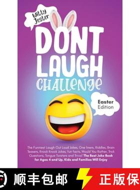 【3-4周达】Don't Laugh Challenge - Easter Edition The Funniest Laugh Out Loud Jokes, One-Liners, Ridd... [9781087944074]