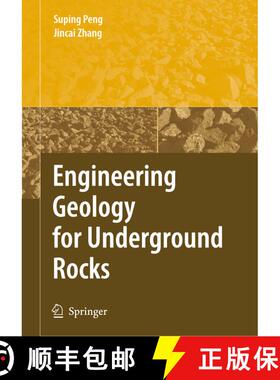 【3-4周达】Engineering Geology for Underground Rocks (Softcover reprint of hardcover 1st ed. 2007) (S... [9783642092343]
