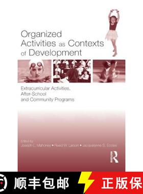 【3-4周达】精装 Organized Activities As Contexts of Development : Extracurricular Activities, After S... [9780805844306]