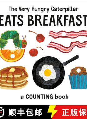 【3-4周达】The Very Hungry Caterpillar Eats Breakfast: A Counting Book [9780593226933]