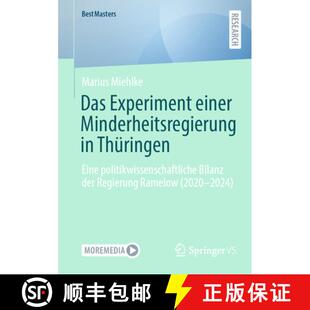 einer Thüringen Bi... Das politikwissenschaftliche 4周达 9783658476809 Experiment Eine Minderheitsregierung