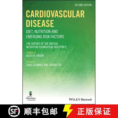 【3-4周达】Cardiovascular Disease - Diet, Nutrition And Emerging Risk Factors, 2E [Wiley公共健康] [9781118829912]