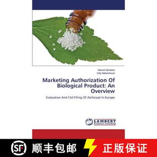 预订 Marketing Authorization Of Biological Product: An Overview [9783659515668]