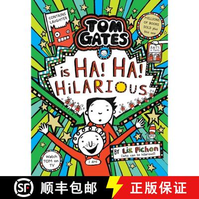 【3-4周达】精装 Tom Gates Ha! Ha! Hilarious HB [9781407191126]