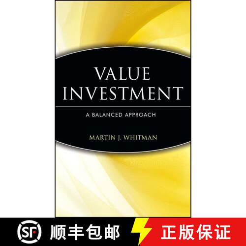【3-4周达】精装 Value Investing: A Balanced Approach [Wiley金融] [9780471162926]