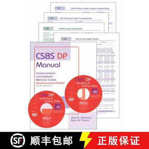 【3-4周达】精装 Communication and Symbolic Behavior Scales Developmental Profile (Csbs Dp), First Nor... [9781557665515]