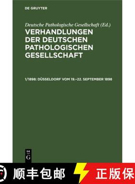 【3-4周达】Düsseldorf Vom 19.-22. September 1898 [9783112376454]