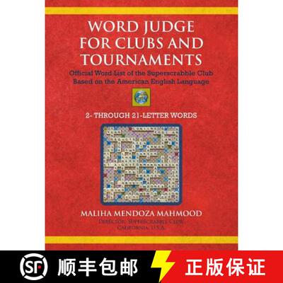 预订 Word Judge for Clubs and Tournaments: Official Word List of the Superscrabble Club Based on the ... [9781643676395]
