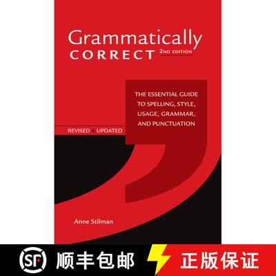 【3-4周达】Grammatically Correct: The Essential Guide to Spelling, Style, Usage, Grammar, and Punctua... [9781582976167]