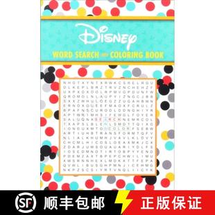 【3-4周达】Disney Classics: Word Search and Coloring Book [9781645174059]