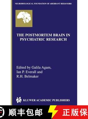 【3-4周达】The Postmortem Brain in Psychiatric Research [9780792375548]