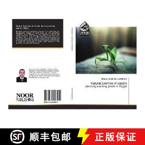 预订 Natural Enemies of certain piercing sucking pests in Egypt [9783330843974]