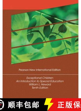 【3-4周达】Exceptional Children: An Introduction to Special Education: Pearson New International Edition [9781292022024]