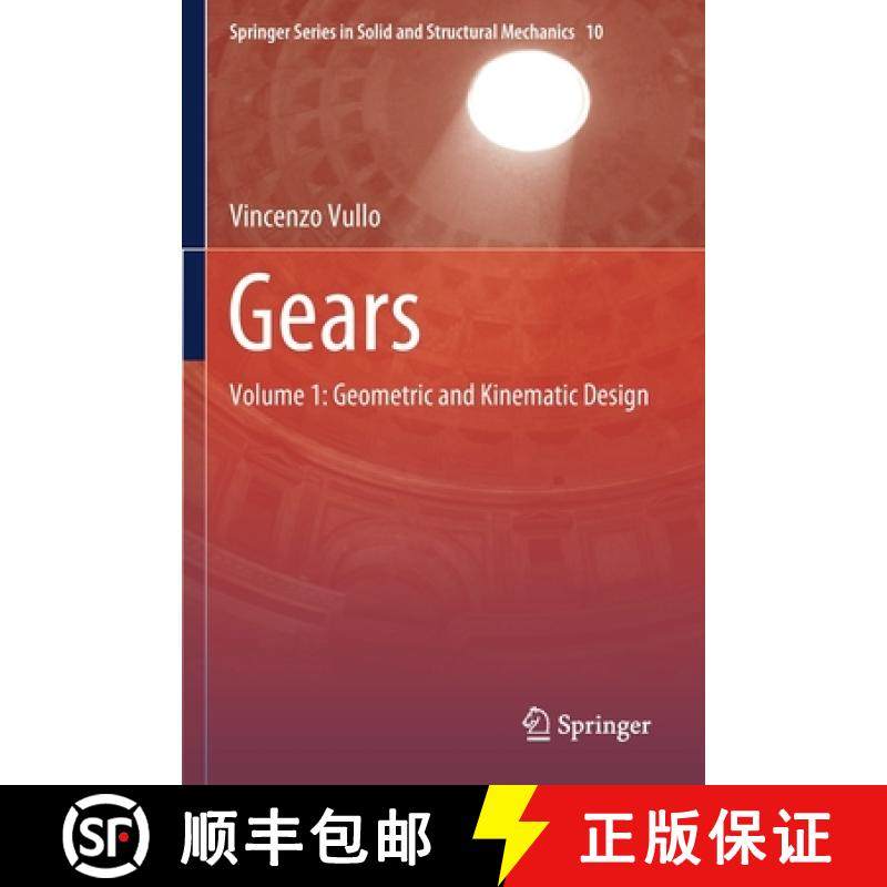 【3-4周达】Gears : Volume 1: Geometric and Kinematic Design [9783030365042]