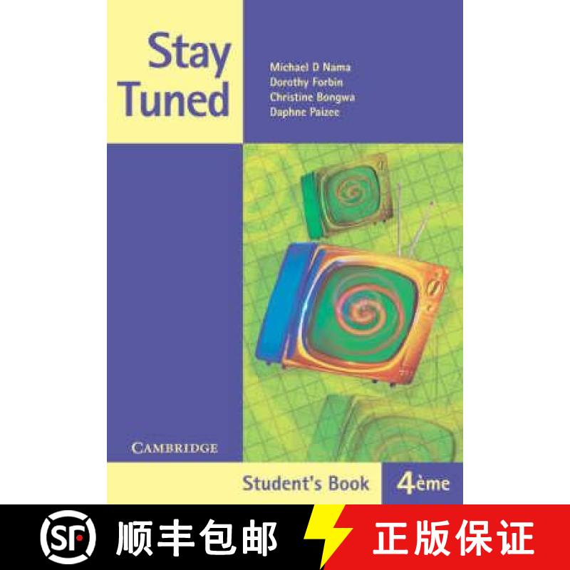 【3-4周达】Stay Tuned Student's Book for 4 Éme [9780521539517]