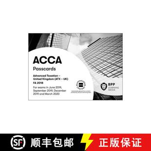 【3-4周达】ACCA Advanced Taxation FA2018: Passcards [9781509723010]