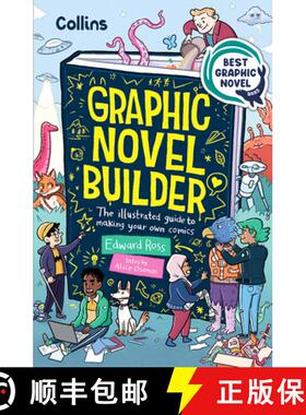 【3-4周达】GRAPHIC NOVEL BUILDER PB : The illustrated guide to making your own comics [9780008696047]